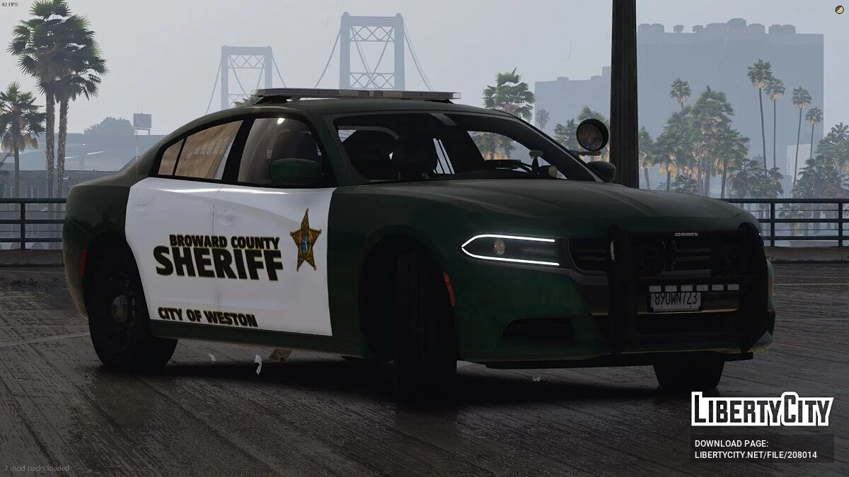 2018 Dodge Charger Broward County Sheriff's Office / GTA 5