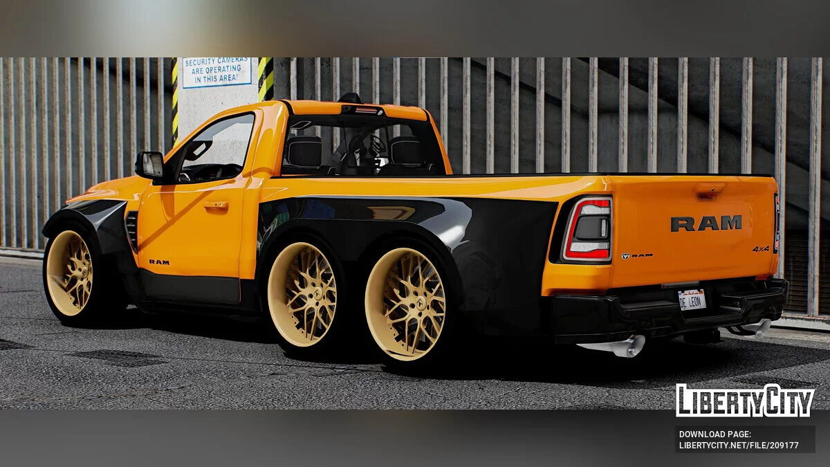 2023 Dodge Ram 1500 TRX 6x6 Slammed / GTA 5