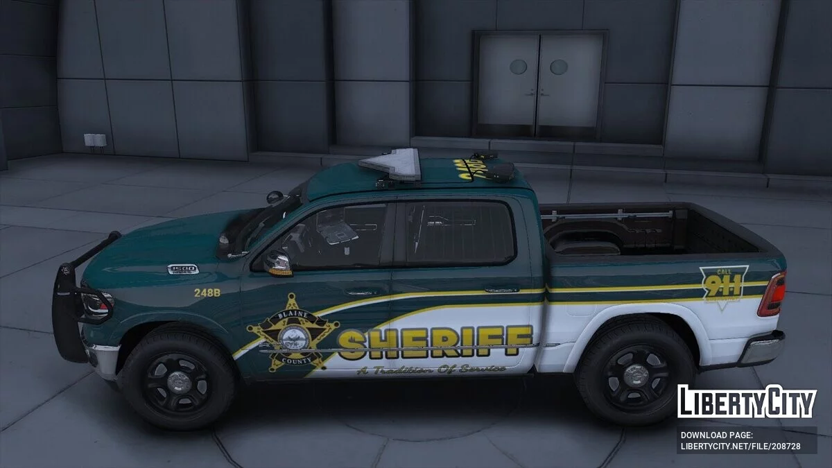 Dodge RAM 1500 Limited BCSO / GTA 5