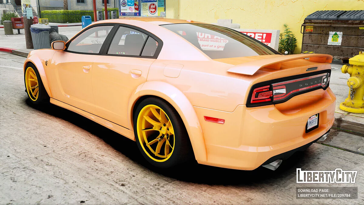 2012 Dodge Charger Widebody Customs / GTA 5