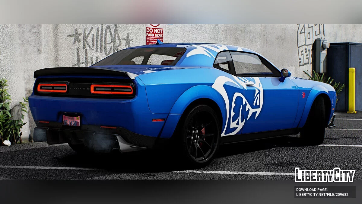 Dodge Ghoul Challenger 2024 / GTA 5
