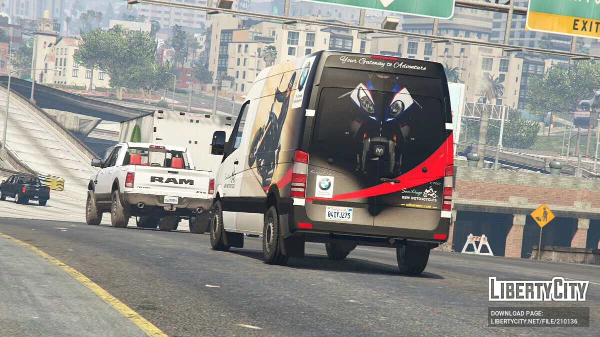 Dodge Sprinter 2008 PACK v1.0 / GTA 5