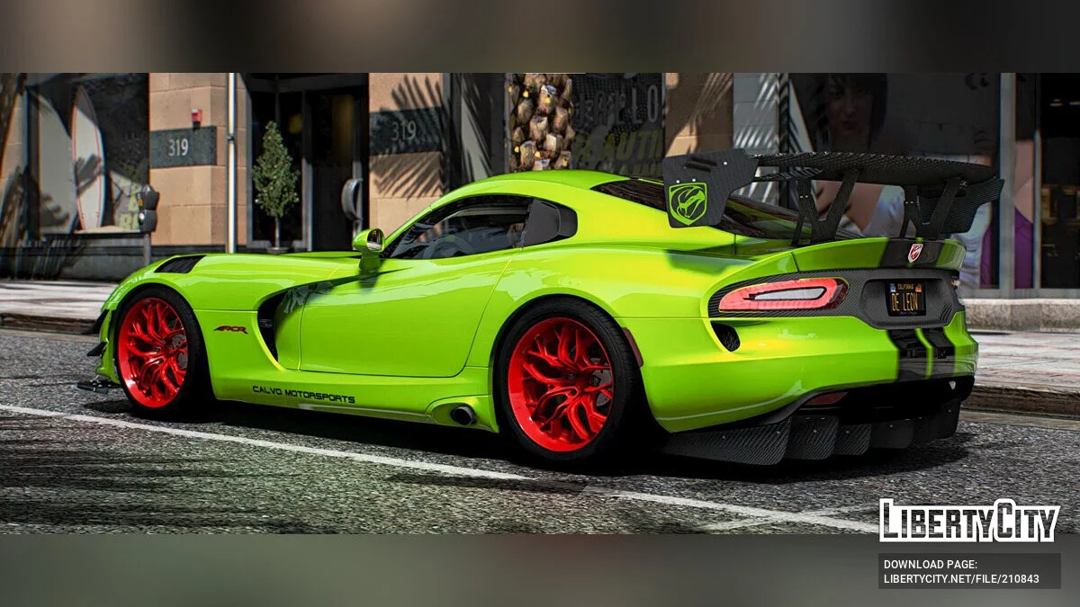 2016 Dodge Viper Calvo Motorsports / GTA 5