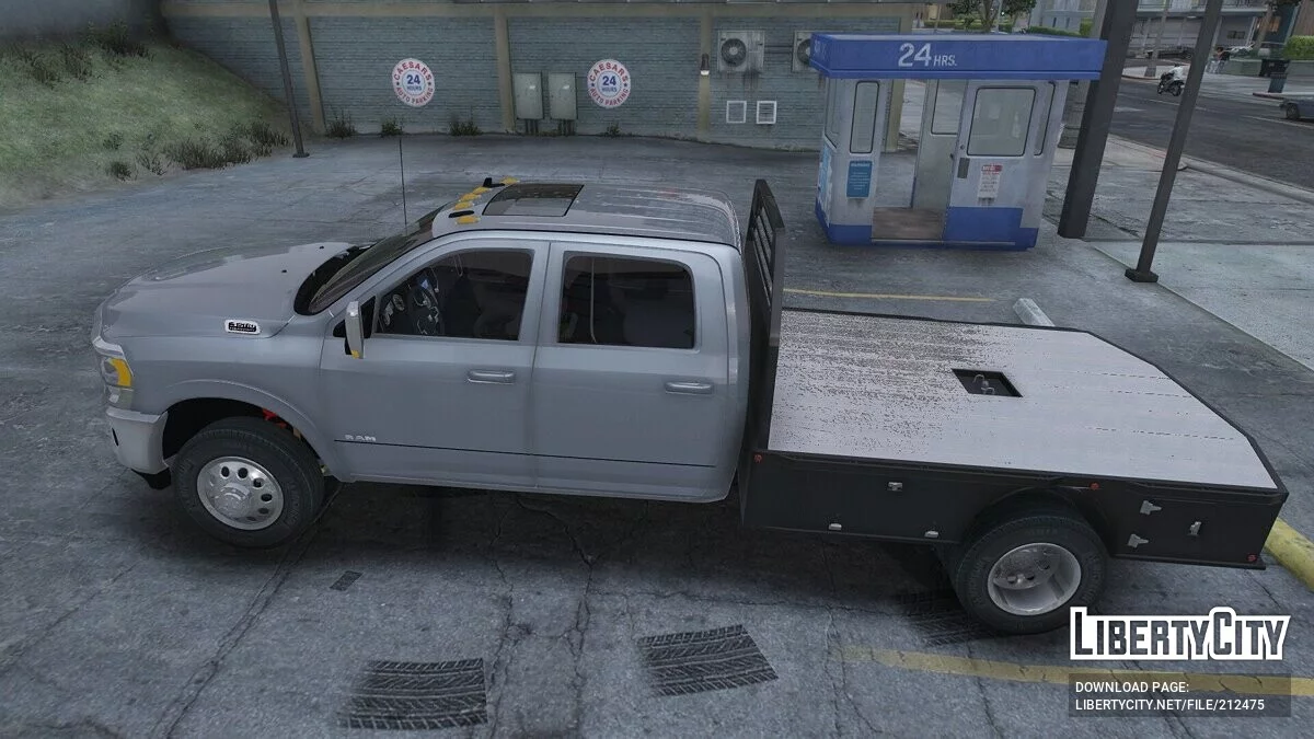 2019 Dodge Ram 3500 Flat Bed / GTA 5