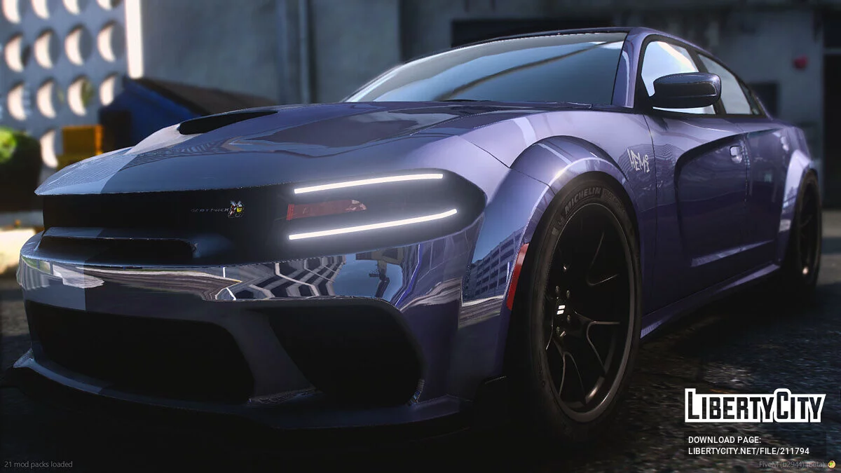 2021 Dodge Charger Two Tone 392 Hemi Scatpack / GTA 5