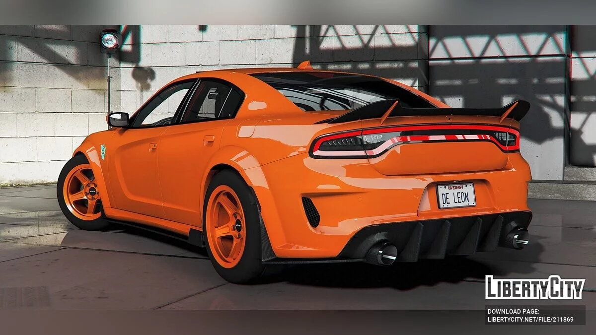 2022 Dodge Charger SRT Demon V2 Working Sunroof / GTA 5