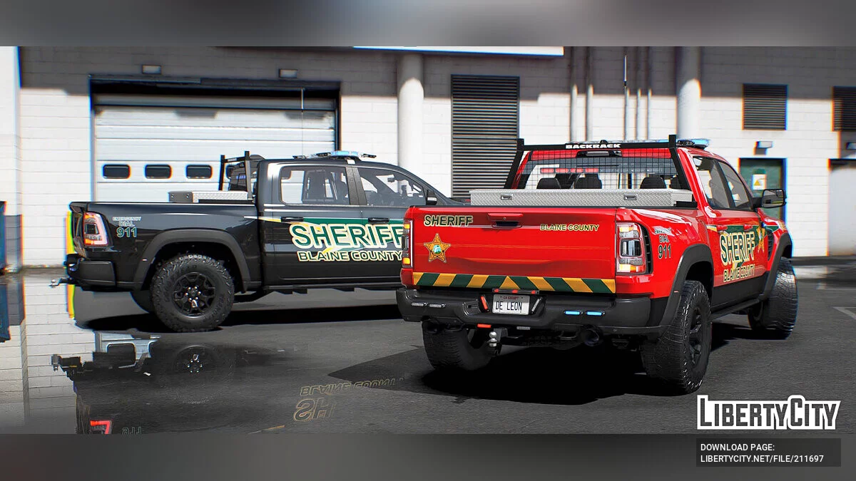 2023 Dodge Ram Truck Police / GTA 5