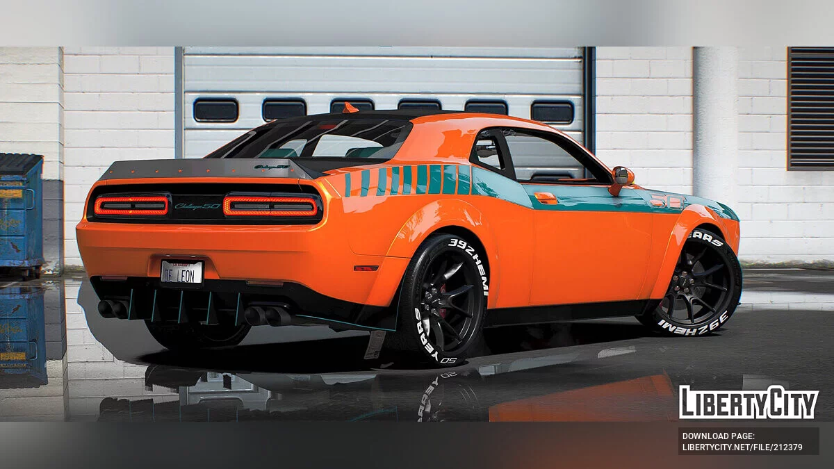 2024 50th Anniversary Dodge Challenger / GTA 5
