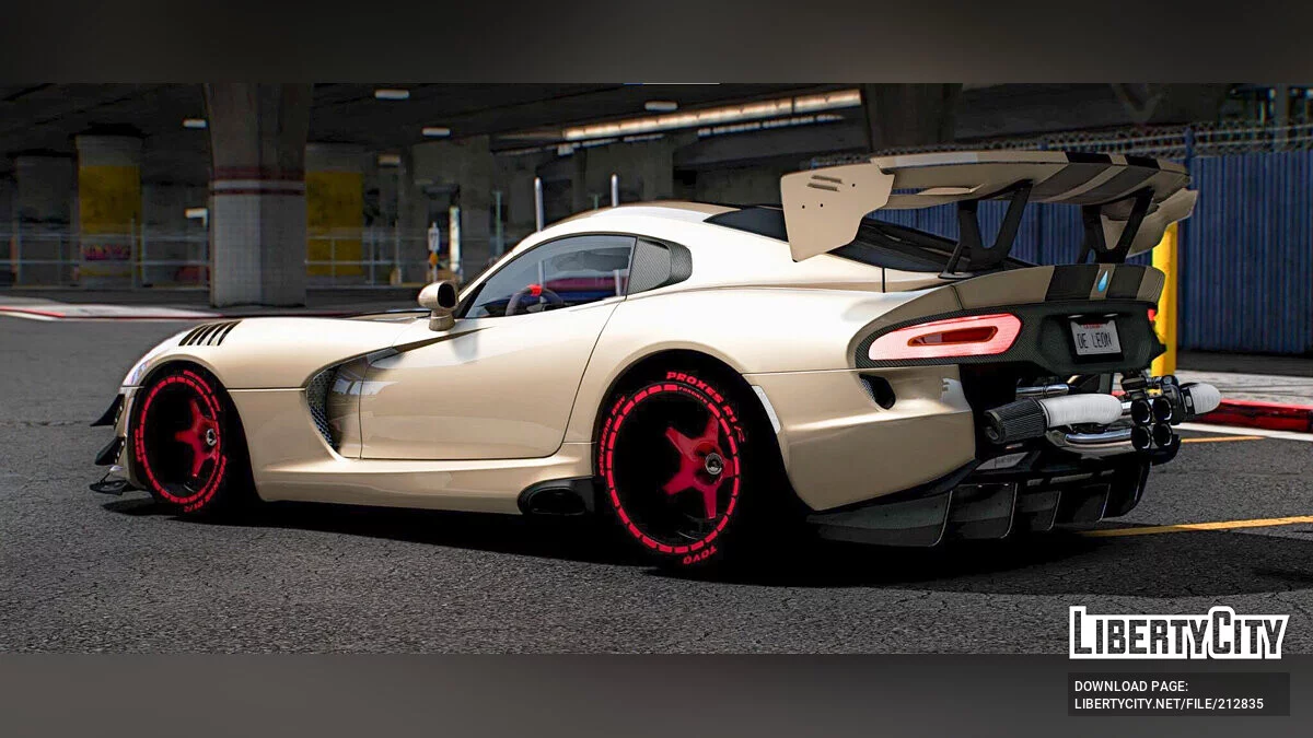 Dodge Viper Twin Turbo Custom / GTA 5