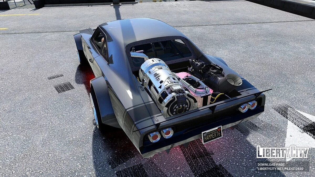 Dominic Toretto's Ice Dodge Charger v1.0 / GTA 5