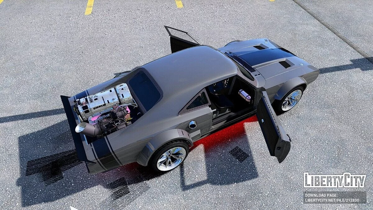 Dominic Toretto's Ice Dodge Charger v1.0 / GTA 5