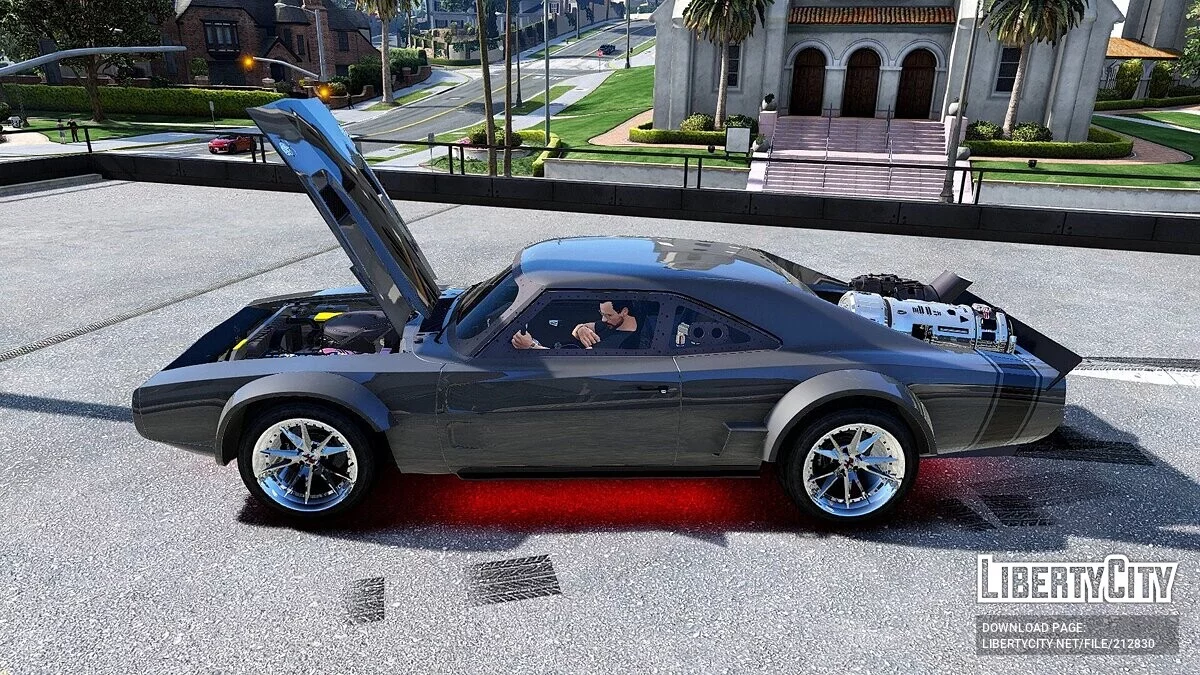 Dominic Toretto's Ice Dodge Charger v1.0 / GTA 5