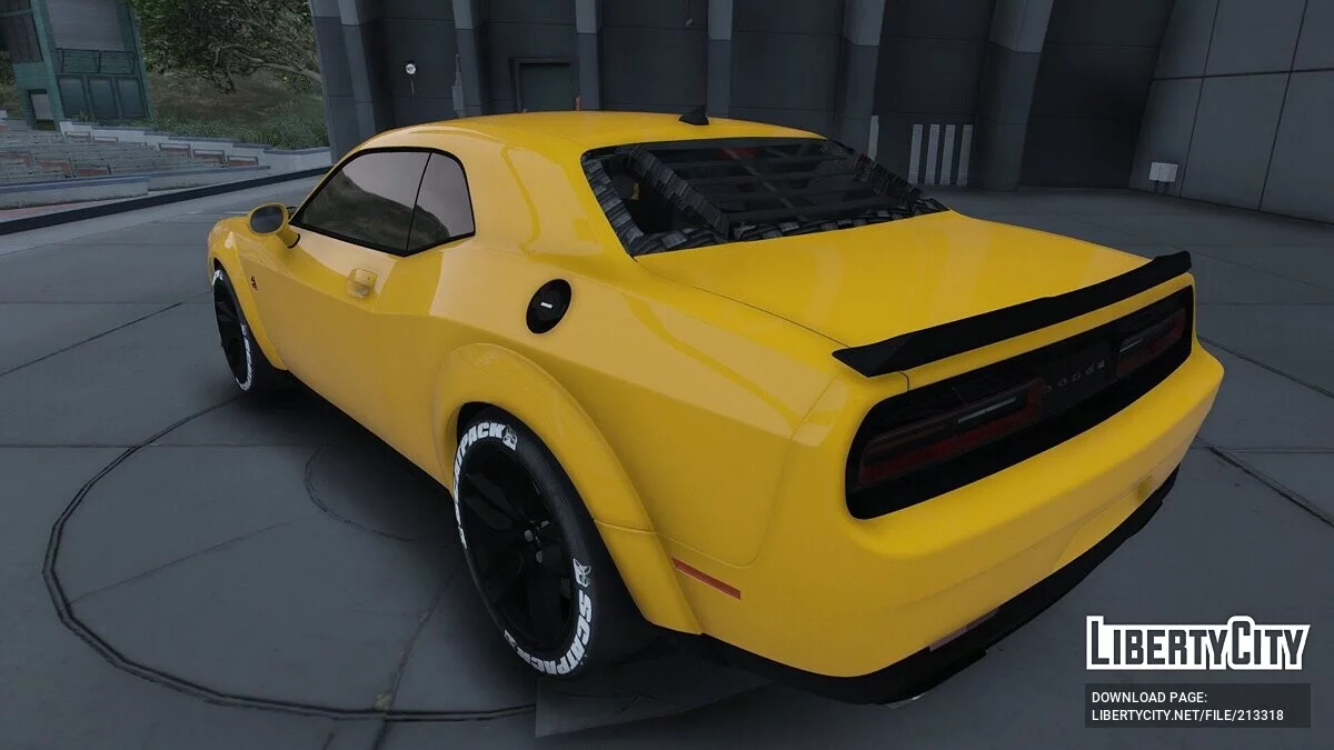 2020 Dodge Challenger 392 Scatpack Widebody Custom / GTA 5