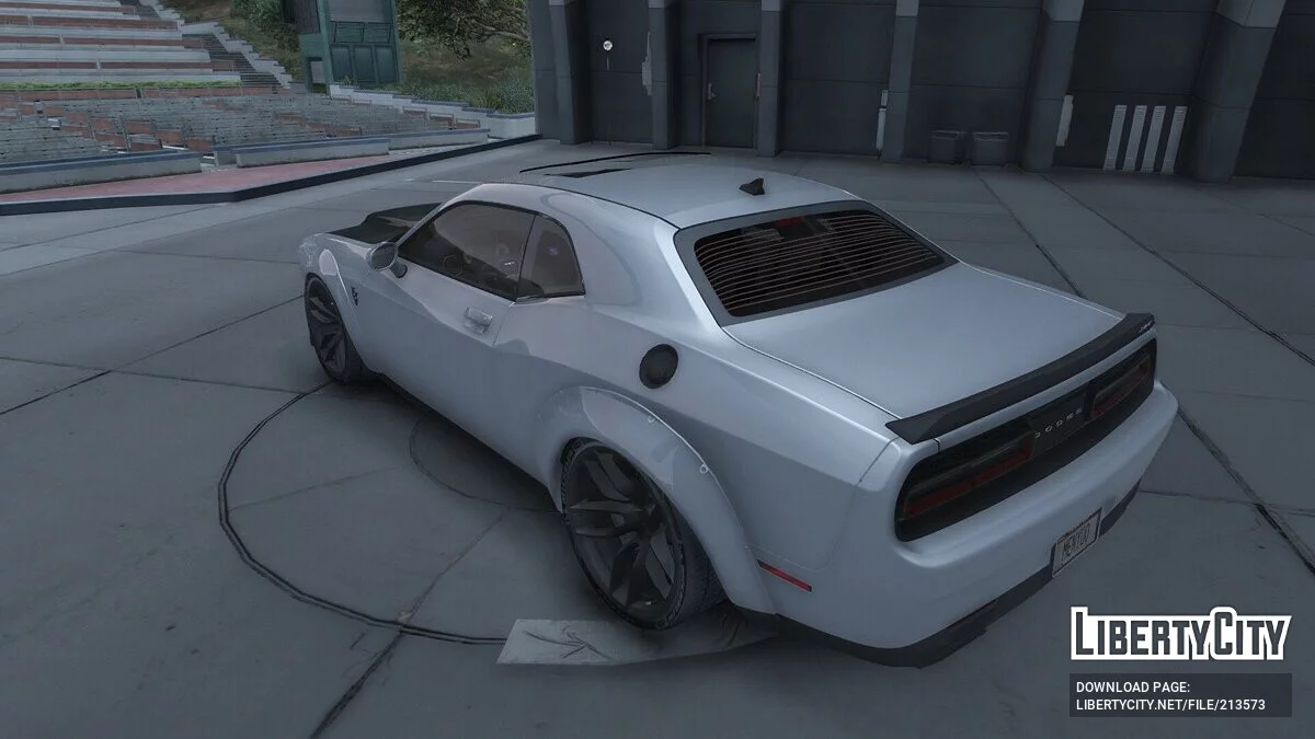 Dodge Challenger SRT Demon C8 Engine Swap / GTA 5
