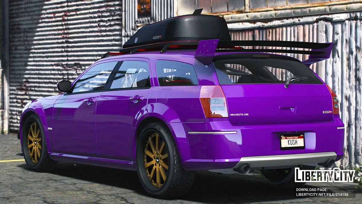 Dodge Charger Charger SRT 2008 / GTA 5