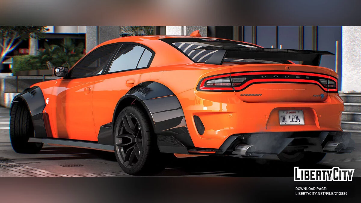 Dodge Charger SRT Widebody Custom / GTA 5