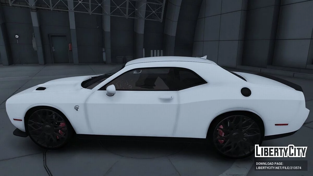 Slimbody Dodge Challenger SRT Hellcat Blocca Forgiatos / GTA 5