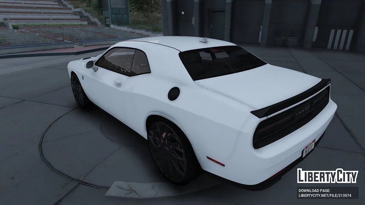 Slimbody Dodge Challenger SRT Hellcat Blocca Forgiatos / GTA 5