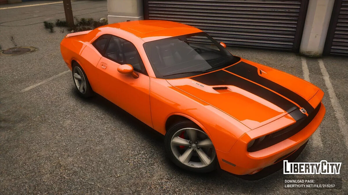 2010 Dodge Challenger SRT8 v1.0 / GTA 5