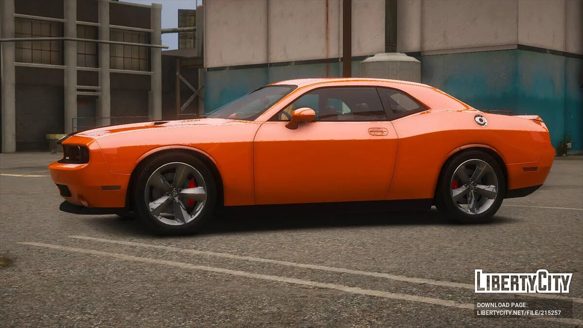 2010 Dodge Challenger SRT8 v1.0 / GTA 5