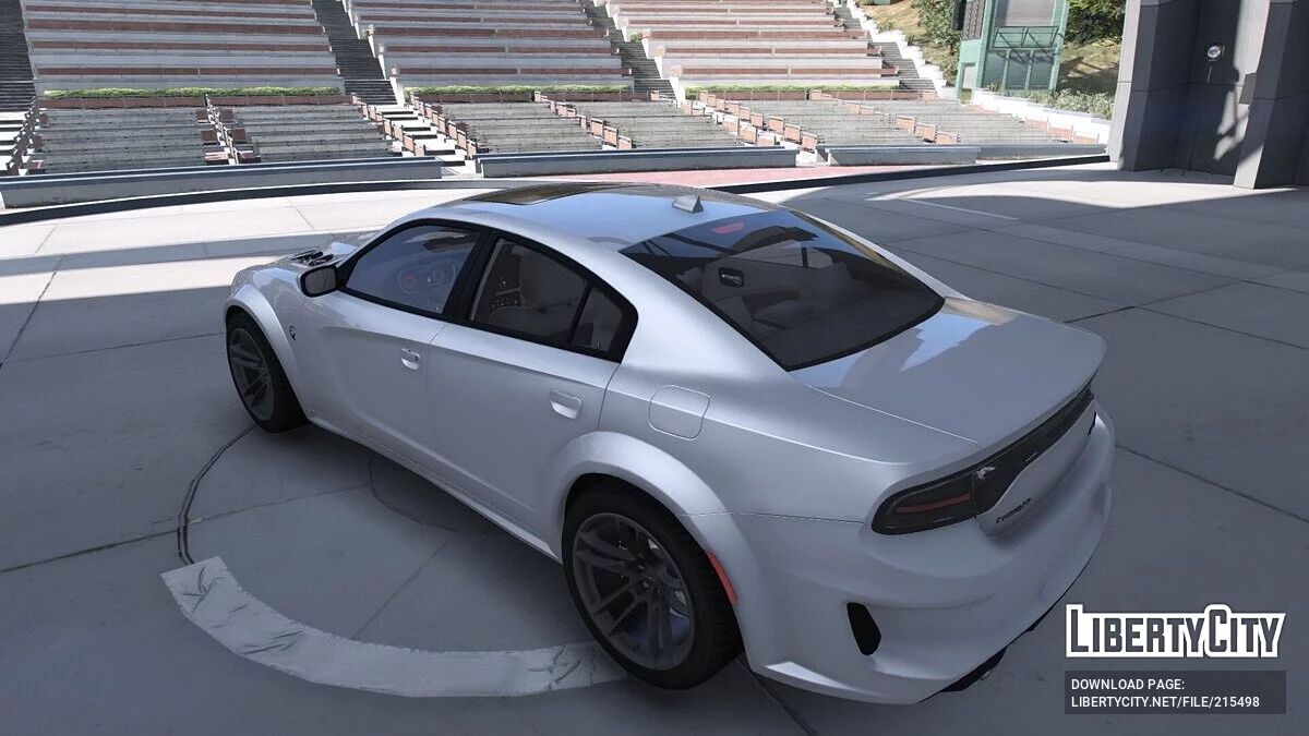 2020 Dodge Charger SRT Hellcat Calex Edition / GTA 5