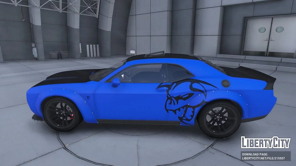 2021 Dodge Challenger Ghoul Liberty Walk / GTA 5