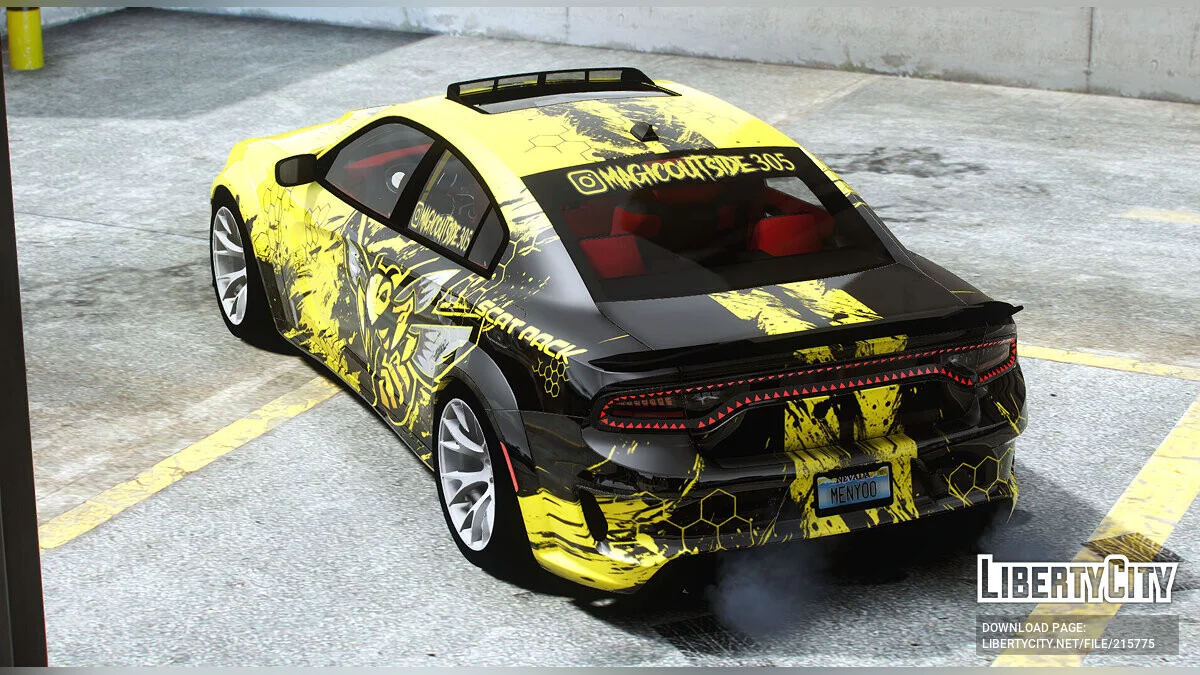 2022 Dodge Charger Scatpack Magic Outside 305 / GTA 5