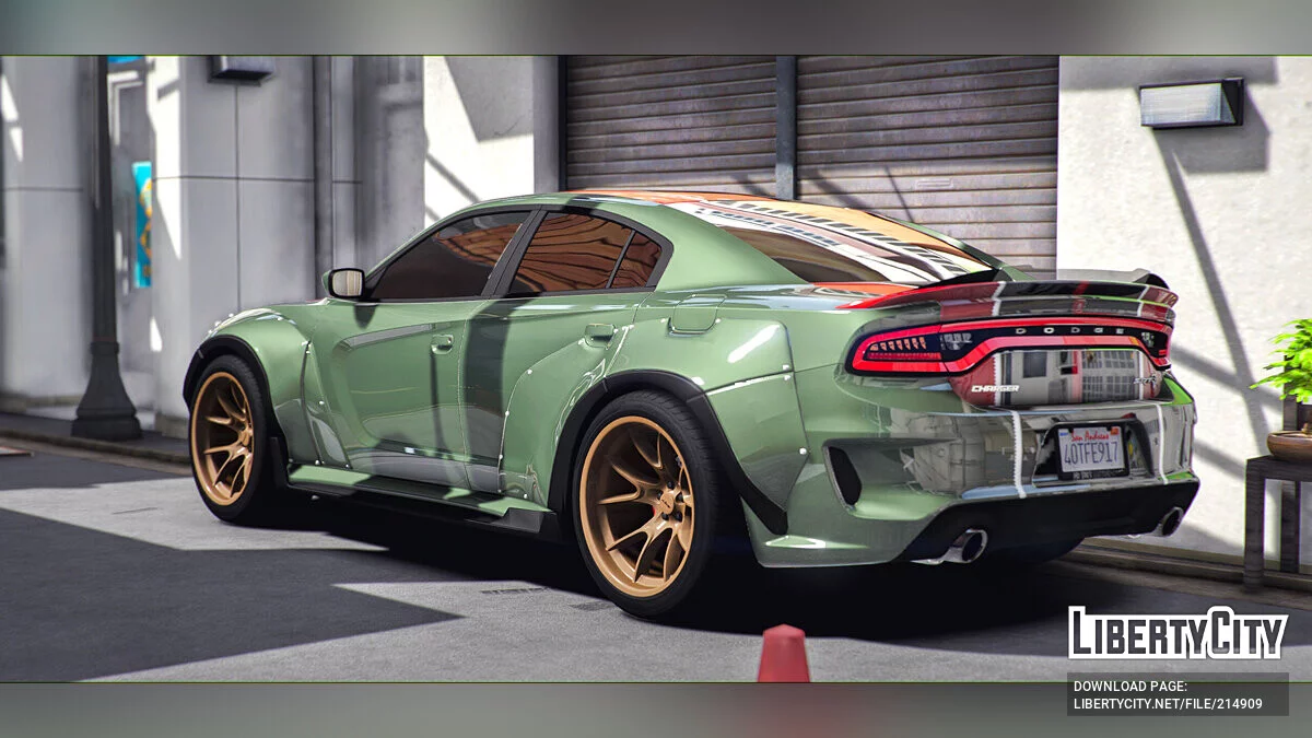 Dodge Charger Custom Liveries / GTA 5