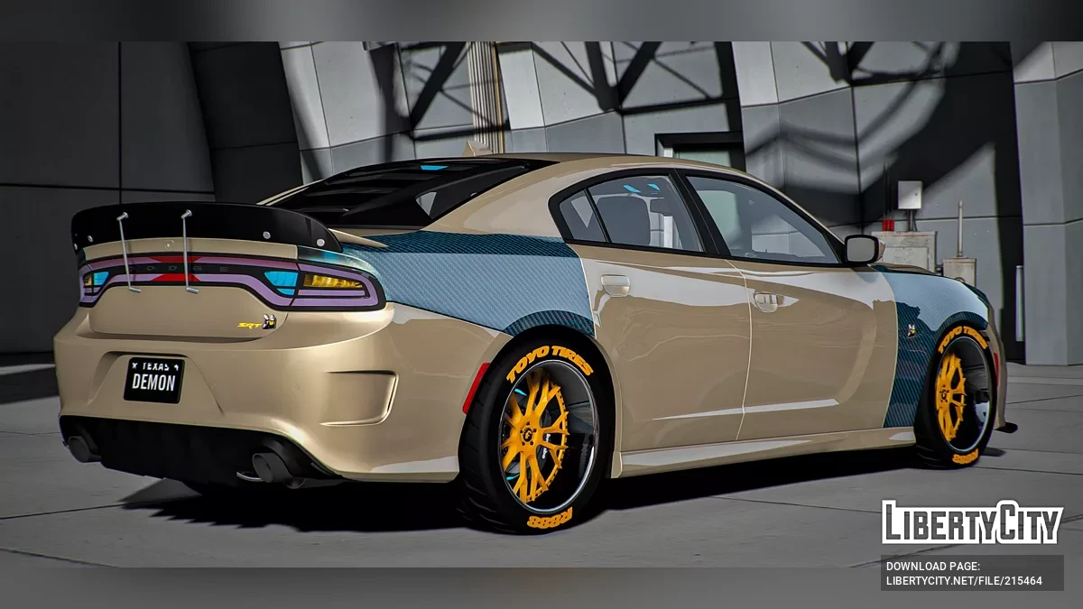 Dodge Charger SRT SuperBee Scatpack On Forgiato Rims / GTA 5
