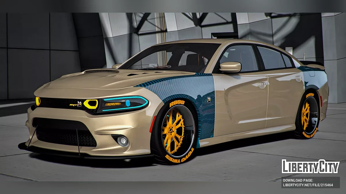 Dodge Charger SRT SuperBee Scatpack On Forgiato Rims / GTA 5