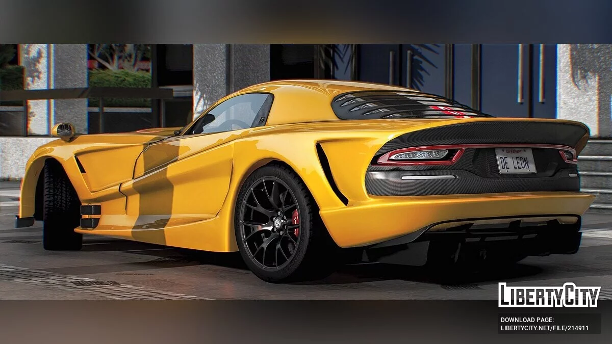 Dodge Viper Abflug The Kyza / GTA 5