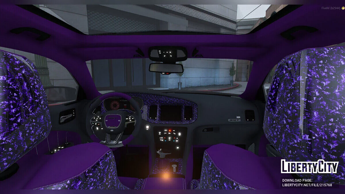 Forged Carbon Dodge Charger Demon 170 Street v1.0 / GTA 5