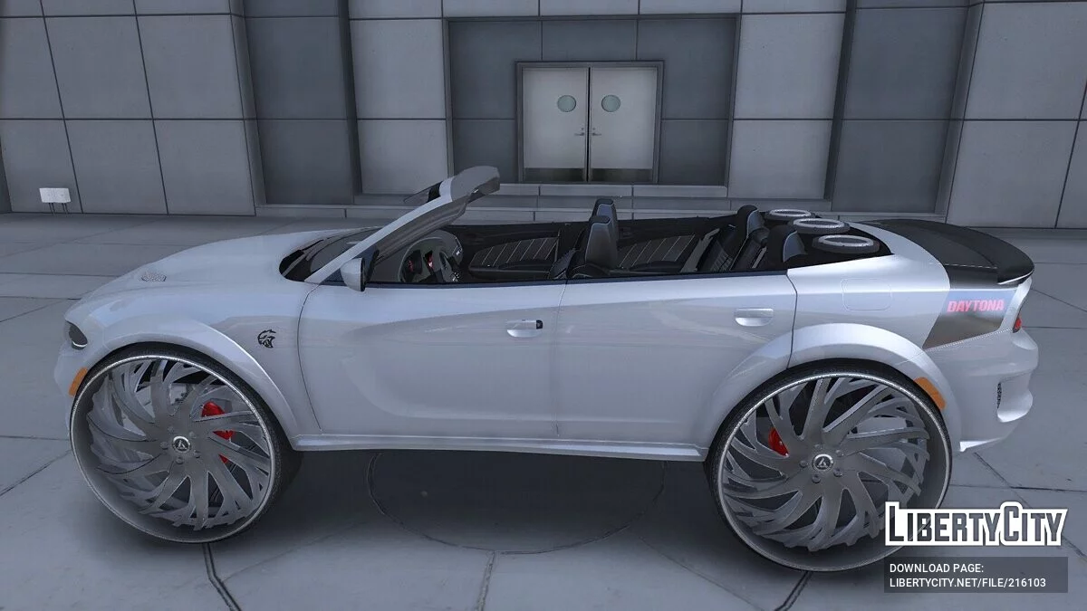 2021 Dodge Charger Drop Top Hellcat Daytona / GTA 5