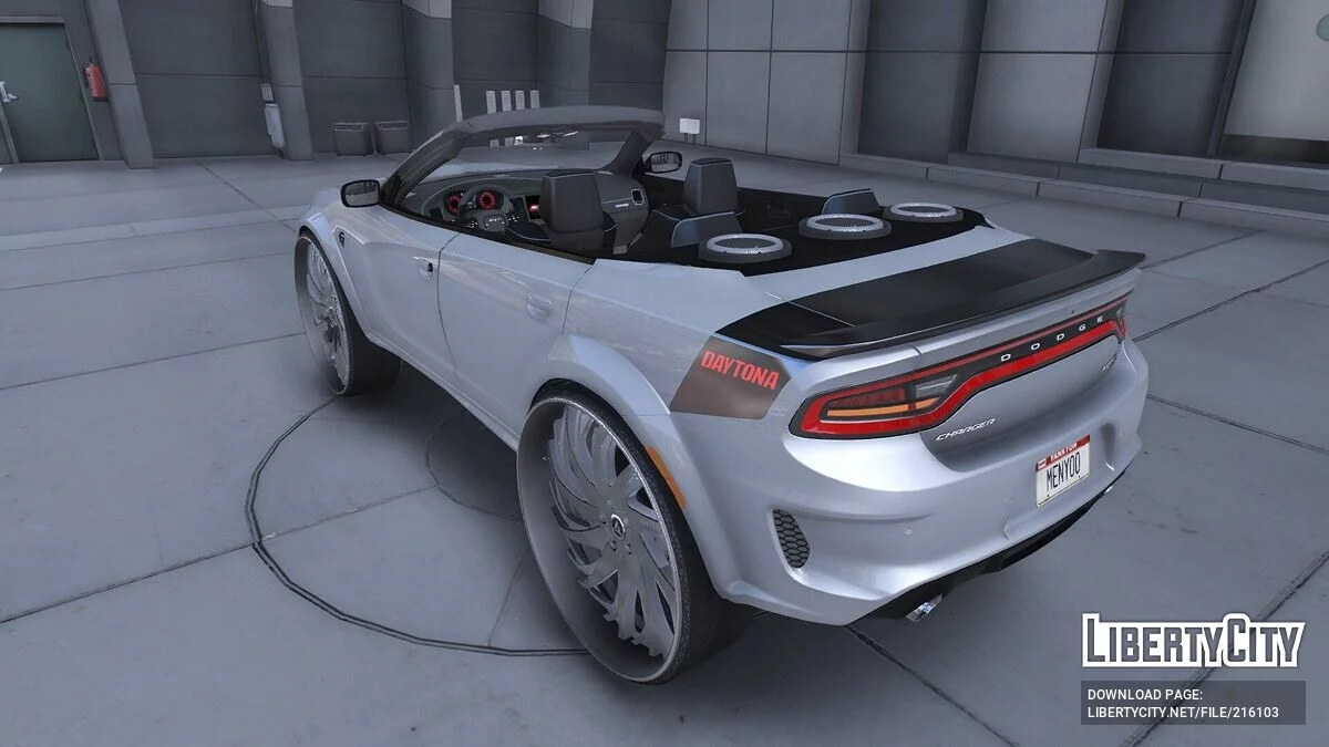 2021 Dodge Charger Drop Top Hellcat Daytona / GTA 5