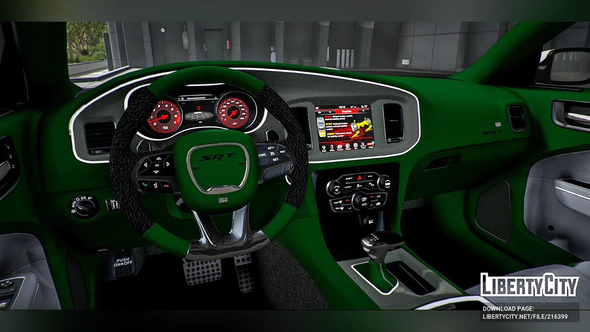 Dodge Charger Scatpack SuperBee Custom Slideshow DC Superman Comic Livery / GTA 5