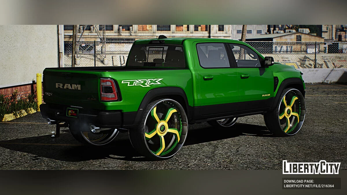 Dodge Ram TRX Forgiato Donk / GTA 5