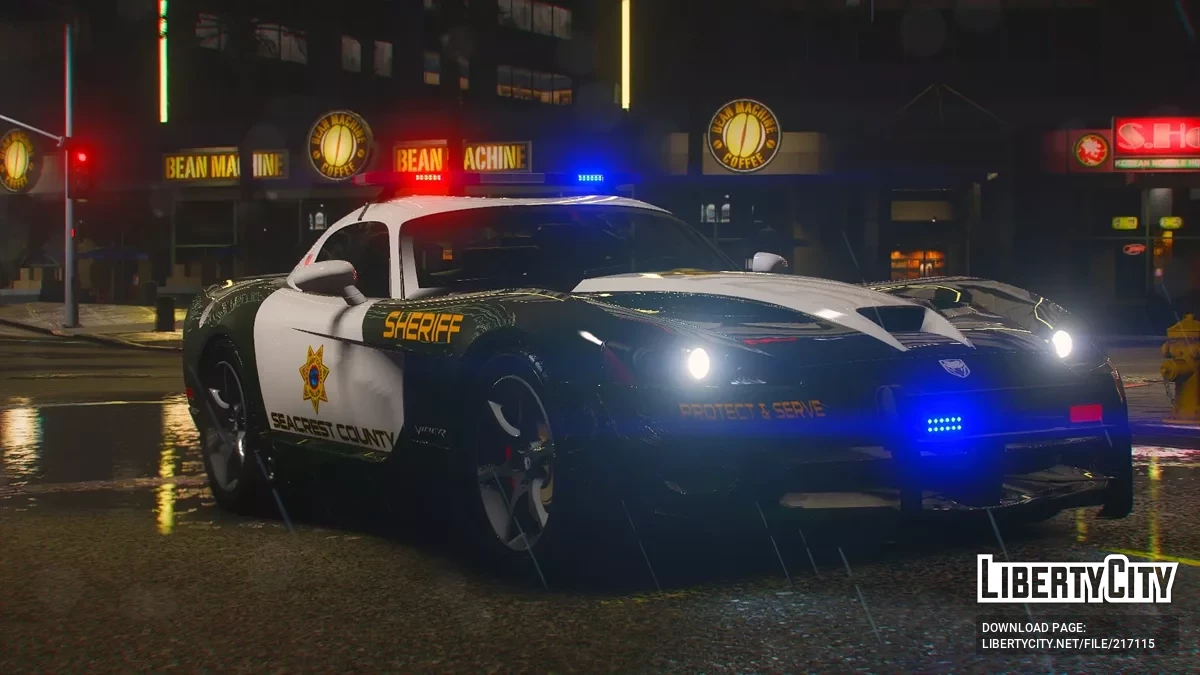 2008 Dodge Viper SRT-10 SCPD v1.0 / GTA 5