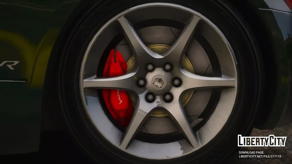 2008 Dodge Viper SRT-10 SCPD v1.0 / GTA 5