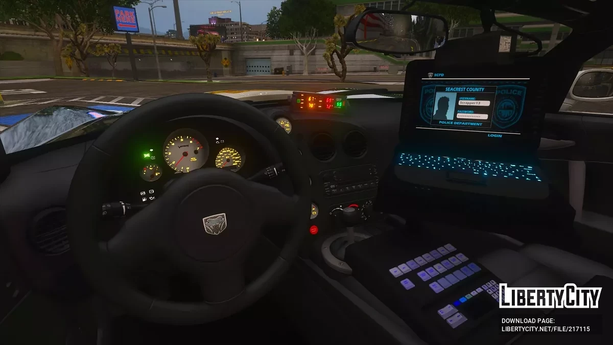 2008 Dodge Viper SRT-10 SCPD v1.0 / GTA 5
