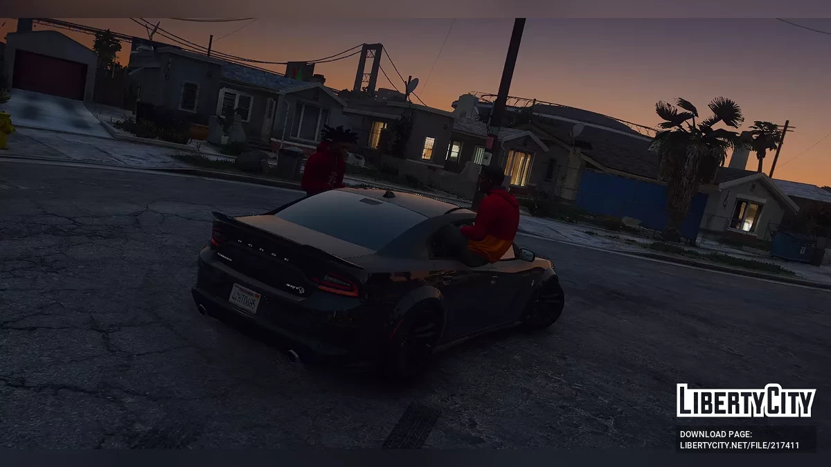 Dodge Charger SRT Hellcat 6 Seater Slider / GTA 5
