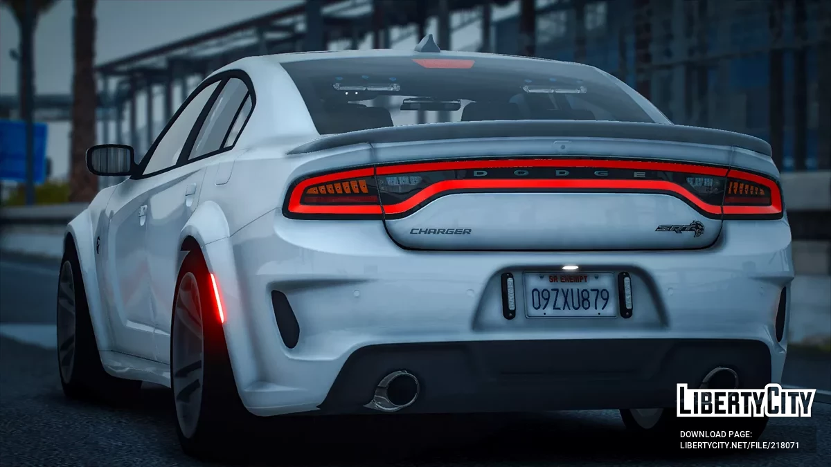 Dodge Charger SRT Hellcat Unmarked FBI / GTA 5