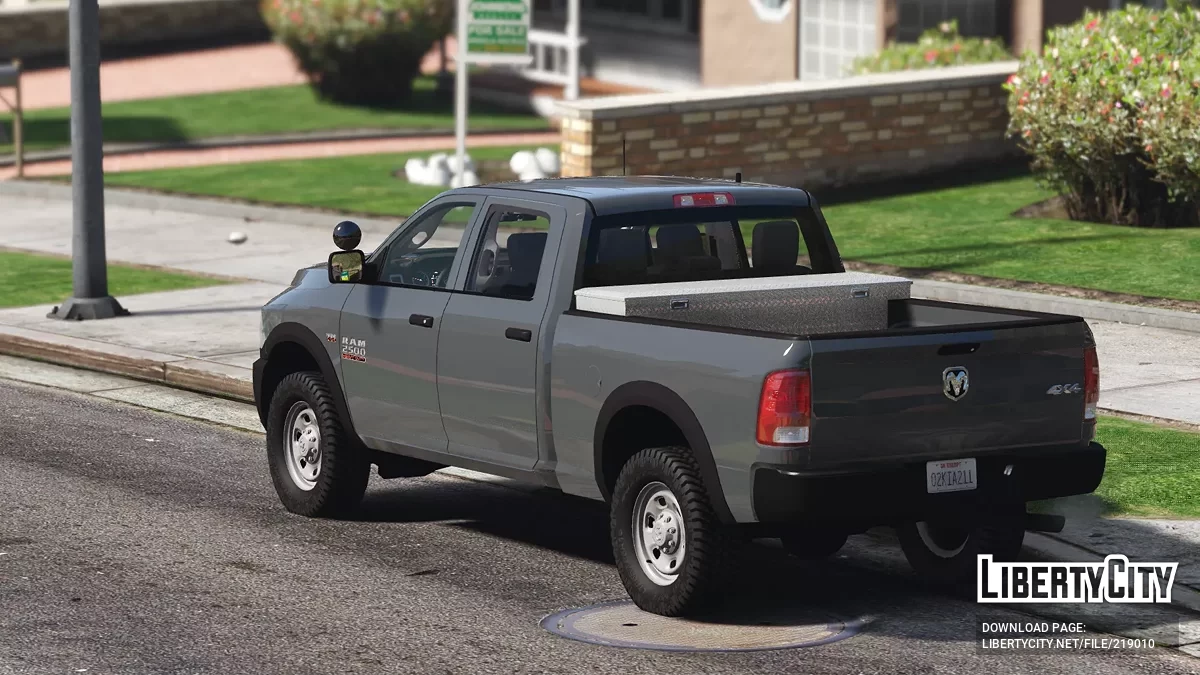 2016 Dodge RAM 2500 Unmarked / GTA 5