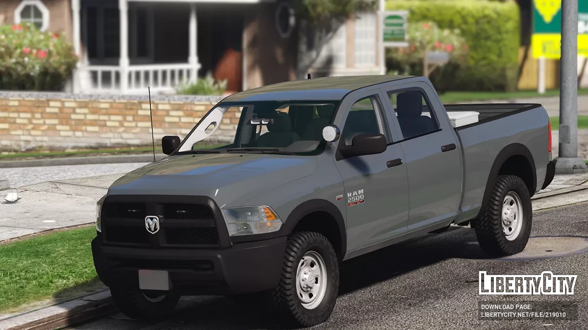 2016 Dodge RAM 2500 Unmarked / GTA 5