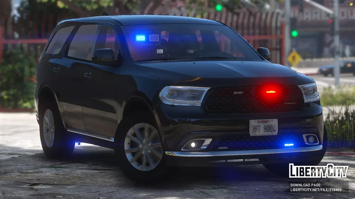 2018 Dodge Durango Whelen FlatLighter Undercover / GTA 5