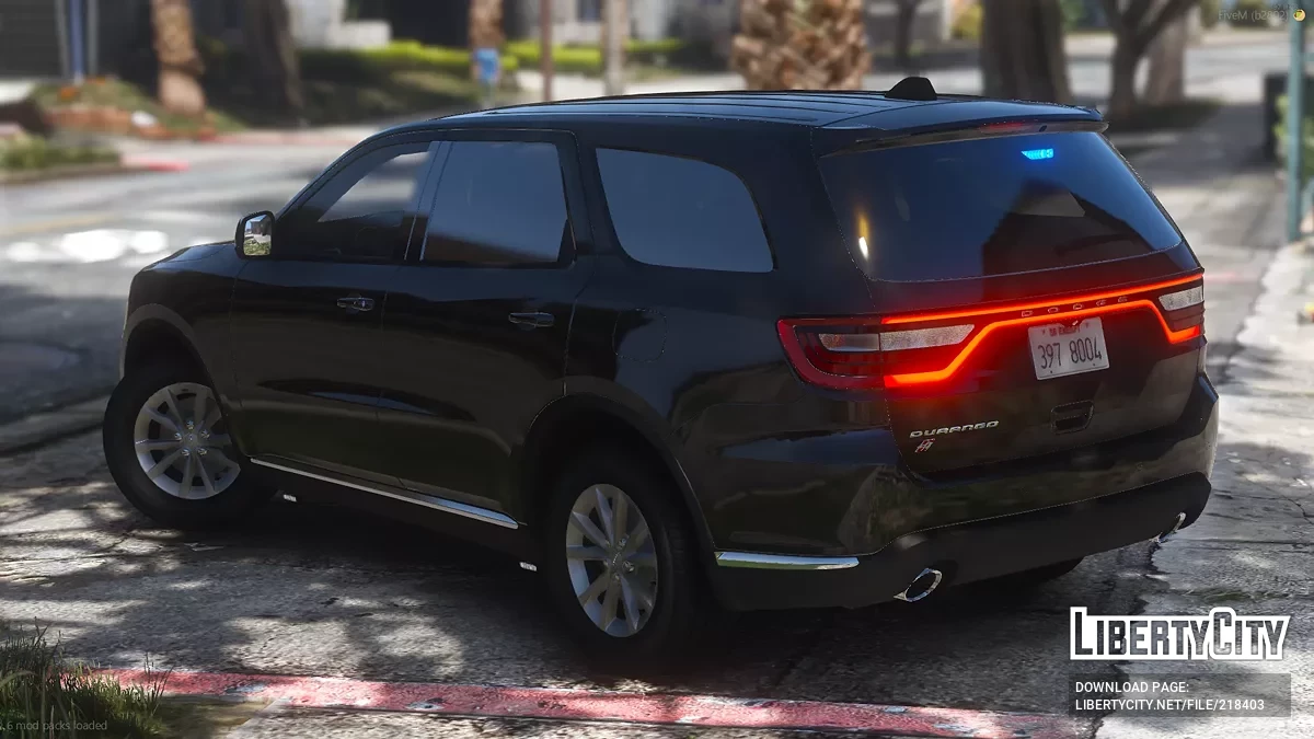 2018 Dodge Durango Whelen FlatLighter Undercover / GTA 5