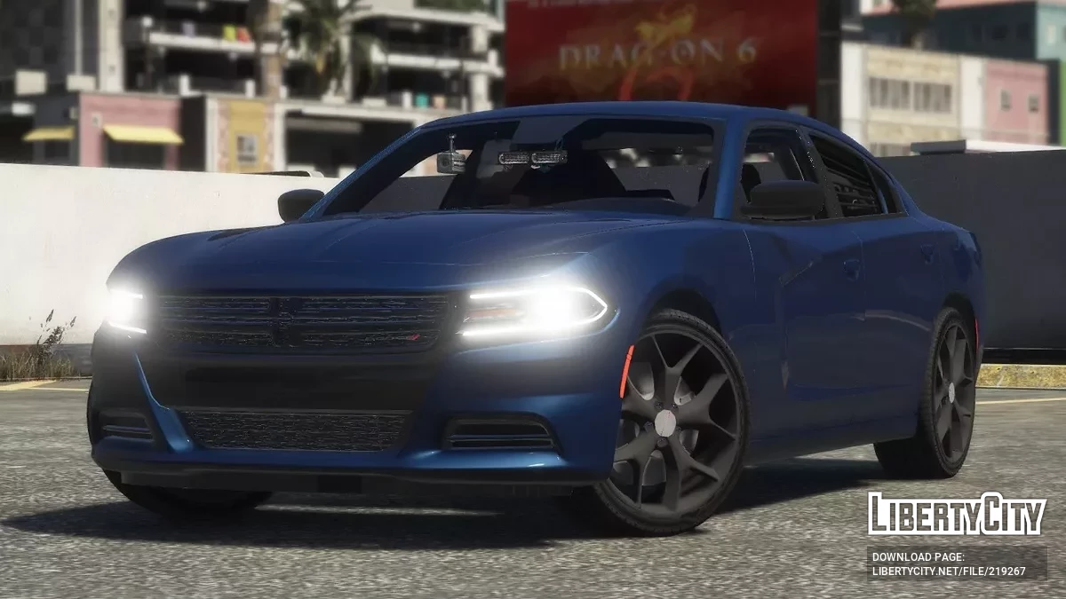 2019 Dodge Charger Pursuit Unmarked/Slicktop / GTA 5