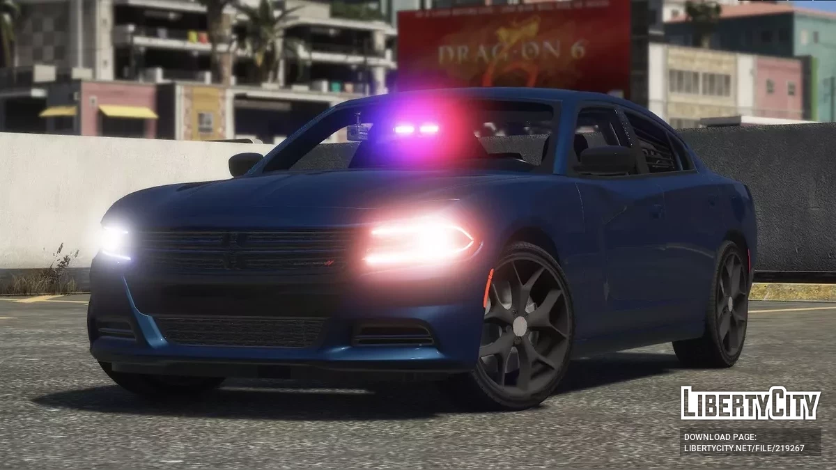 2019 Dodge Charger Pursuit Unmarked/Slicktop / GTA 5