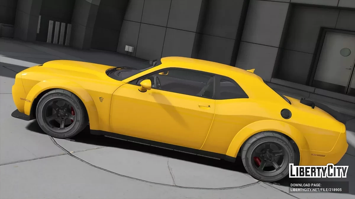 Dodge Challenger SRT Demod / GTA 5