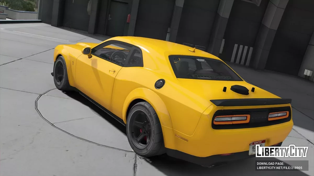 Dodge Challenger SRT Demod / GTA 5