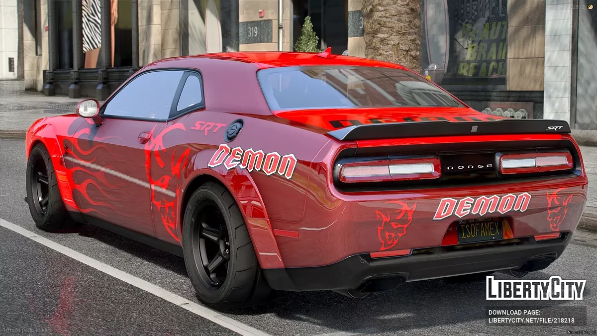 Dodge Challenger SRT Demon / GTA 5